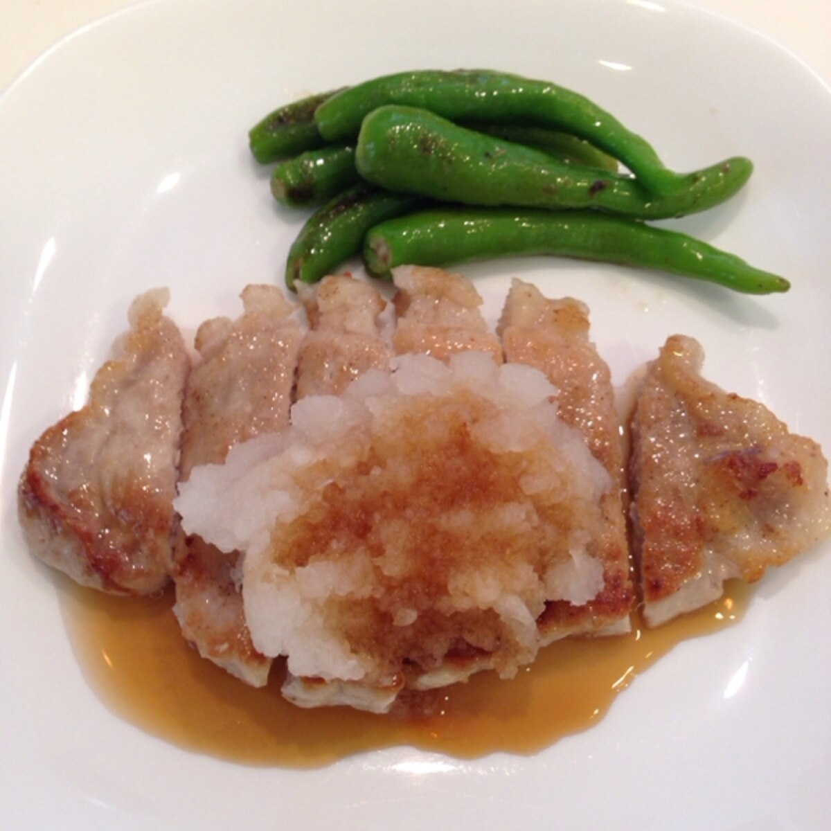 とんてき 和風おろしポン酢 レシピ 作り方 By ヘビロテ36 楽天レシピ とんてき 和風おろしポン酢 レシピ 作り方 By ヘビロテ36 楽天レシピ